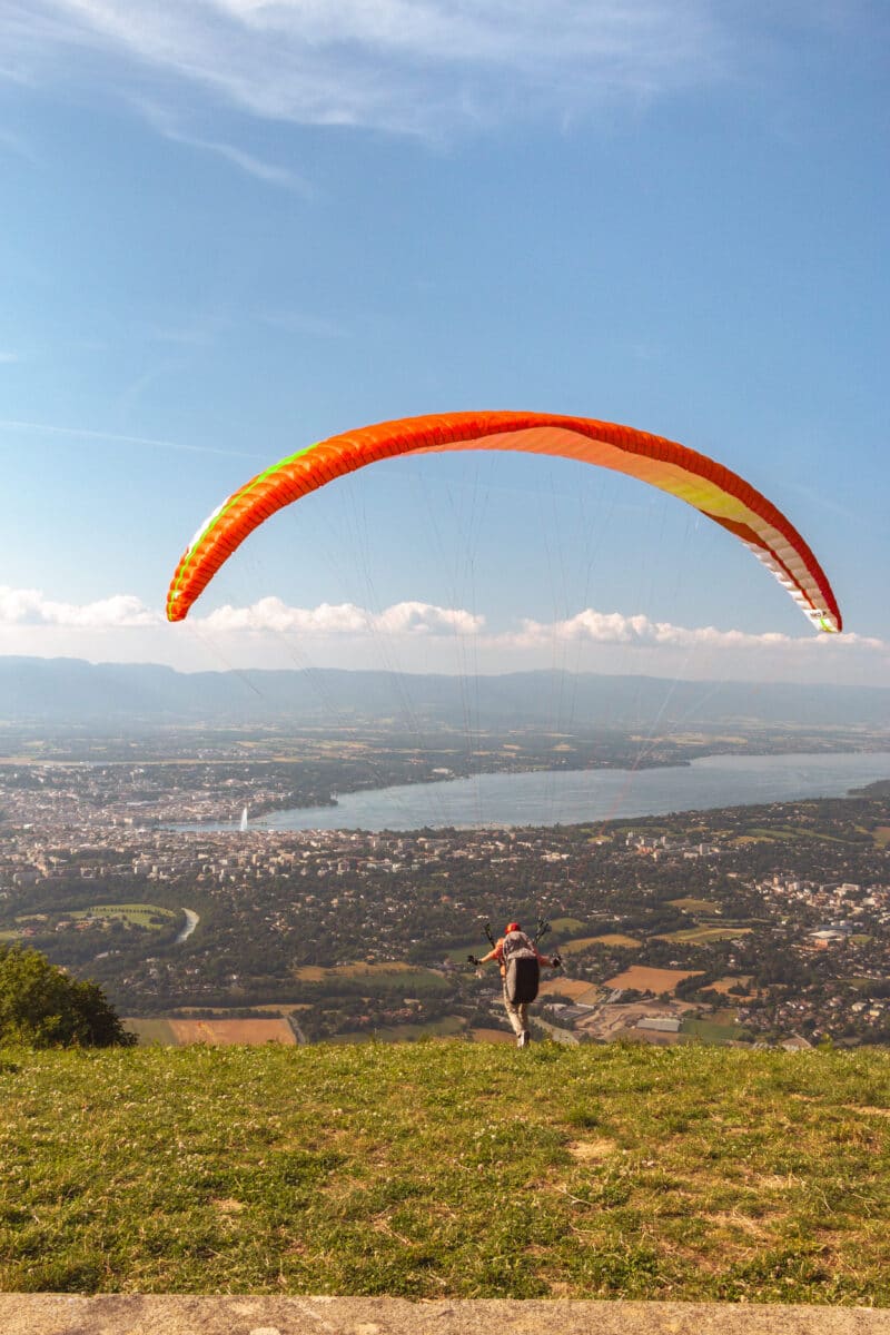 parapente au salève