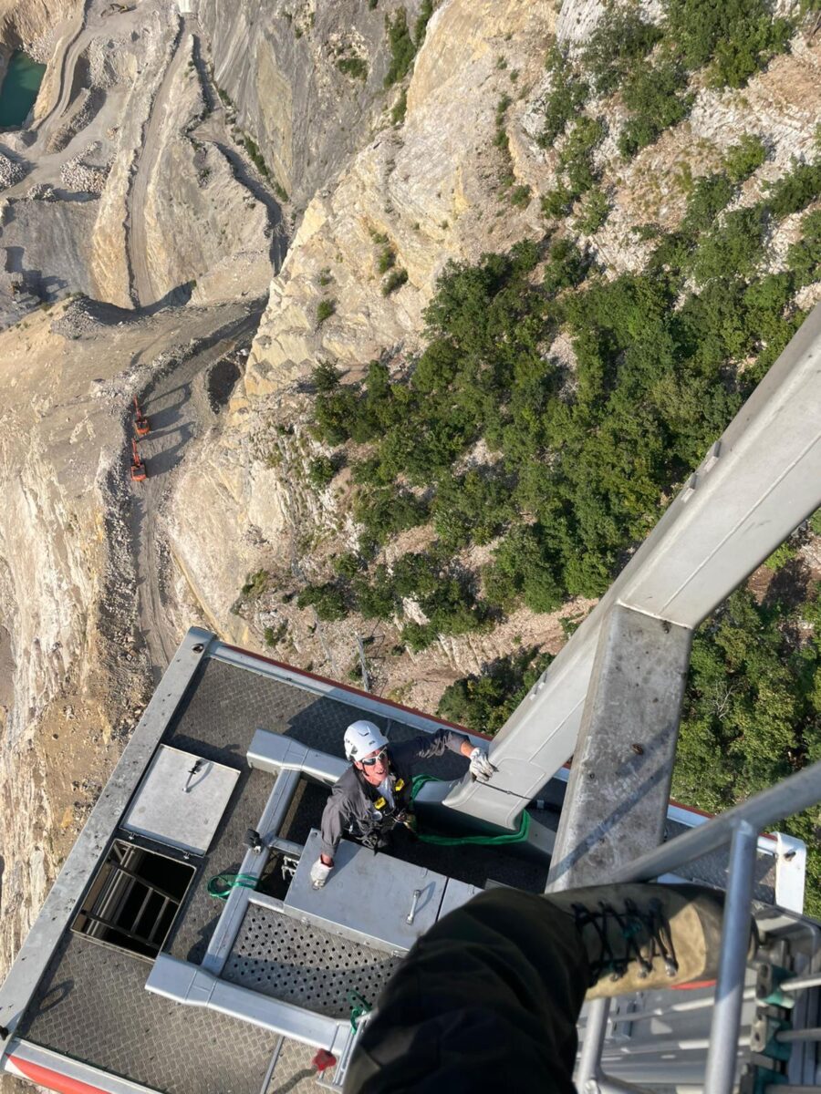 Grande inspection Téléphérique 