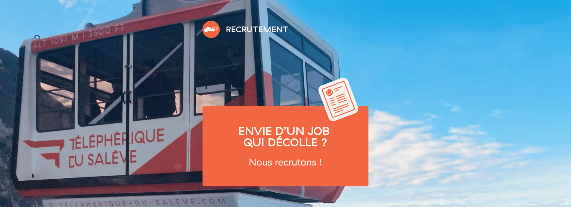 Recrutement téléphérique