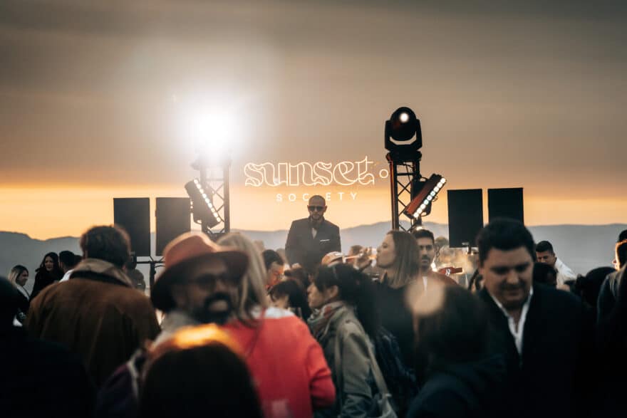 Sunset Society aux Panoramiques du Salève
